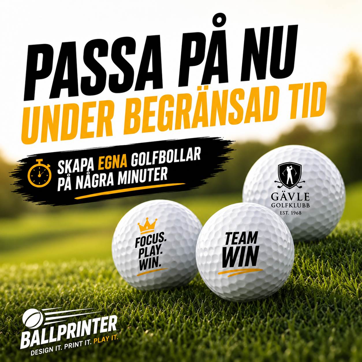 Passa på nu – Inlägg (1:1)