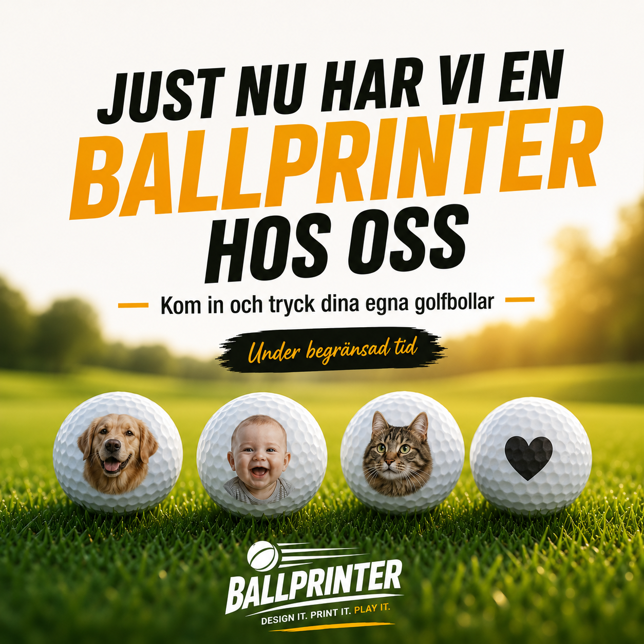 Ballprinter hos oss – Inlägg (1:1)